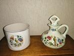 Fankton Tegelen - bloempot - kruik, Ophalen of Verzenden, Zo goed als nieuw, Porselein, Overige typen
