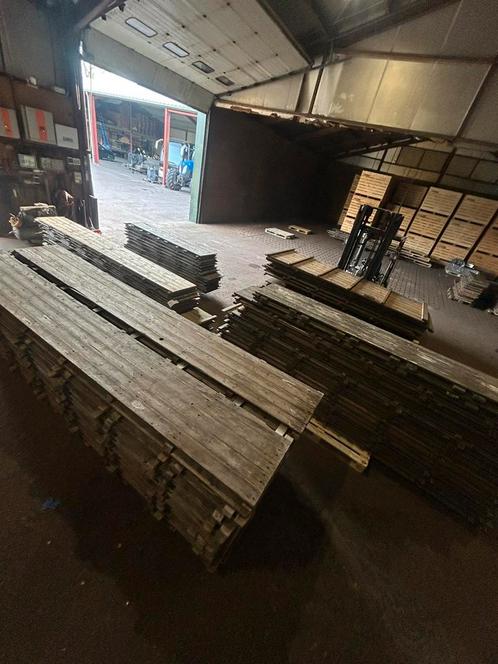 Gebruikte vlondervloer / TOTAAL CA. 100m2, Tuin en Terras, Terrasdelen en Vlonders, Zo goed als nieuw, Hout, Ophalen of Verzenden