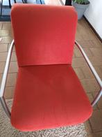 Rode fauteuil met stalen buisframe, Ophalen, Gebruikt, Minder dan 75 cm, Metaal