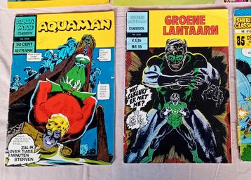 Aquaman en Groene Lantaarn  beschikbaar voor biedingen