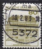 Duitsland Bundespost 1982 - Yvert 970 - Kastelen (ST), Verzenden, BRD, Gestempeld