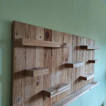Steigerhouten wandplank 120 x 60 cm beschikbaar voor biedingen