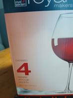 4 grote wijnglazen, Ophalen of Verzenden, Nieuw, Overige typen