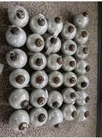 Heksenballen zilver/wit, Diversen, Kerst, Ophalen of Verzenden, Nieuw