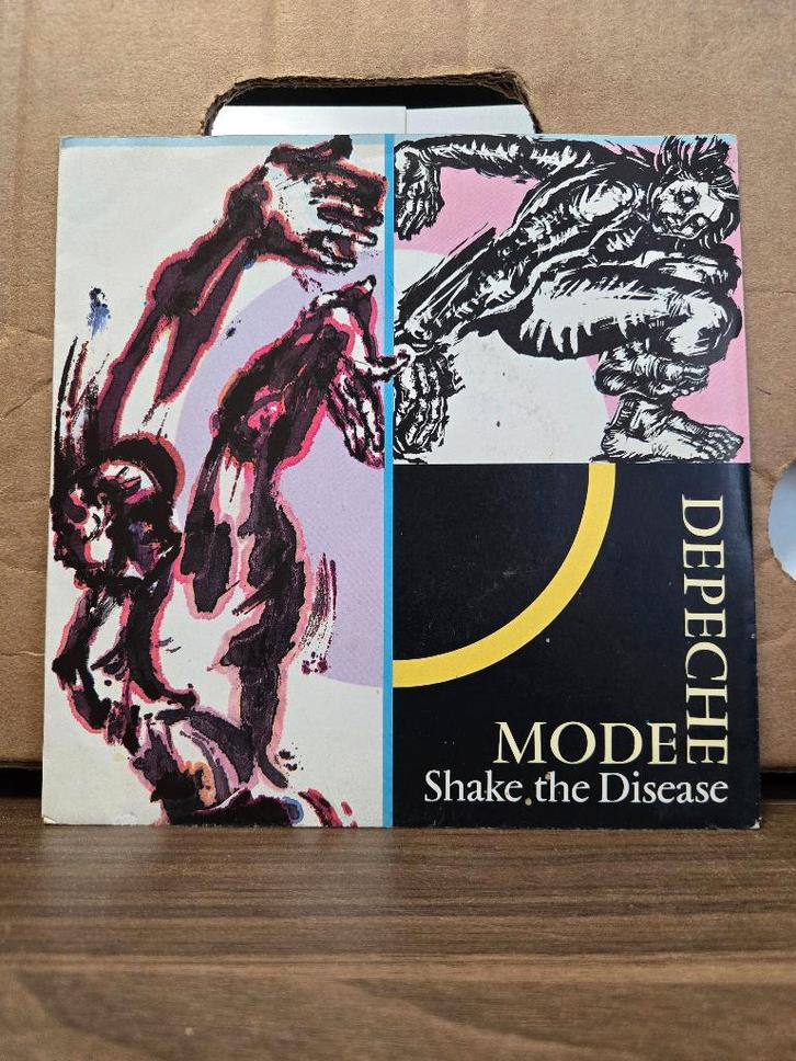 Depeche mode - Shake the disease, Cd's en Dvd's, Vinyl Singles, Zo goed als nieuw, Single, Pop, 7 inch, Ophalen of Verzenden
