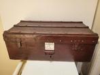 Vintage metalen opbergkist met 2 sleutels, Ophalen, Minder dan 50 cm, Gebruikt, 50 tot 100 cm