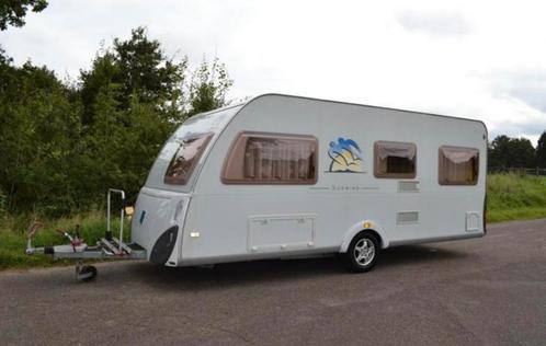 Knaus Sudwind 500, Caravans en Kamperen, Caravans, Particulier, tot en met 4, Rondzit, Knaus, Kachel, Ophalen