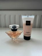 Lancome Trésor 30ml Parfum + Bodylotion 50ml, Ophalen of Verzenden, Nieuw