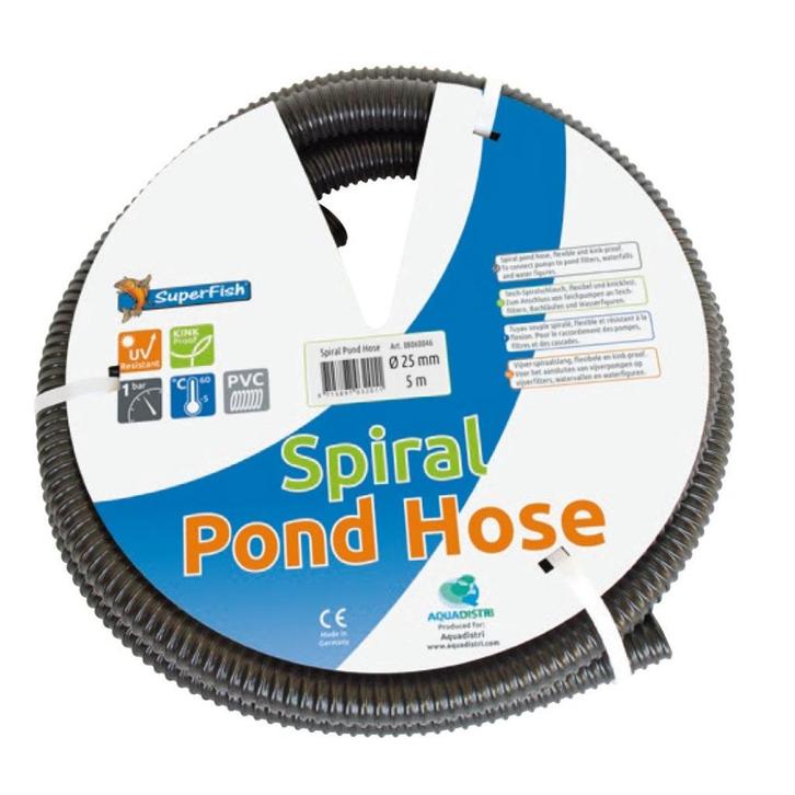 Superfish Spiral Pond Hose 5M 32mm extra stevig, Tuin en Terras, Vijver-toebehoren, Nieuw, Overige typen, Ophalen of Verzenden
