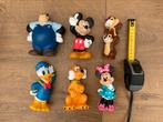 6 zgan vintage Disney poppetjes Mickey Mouse enz., Ophalen, Mickey Mouse, Zo goed als nieuw, Beeldje of Figuurtje