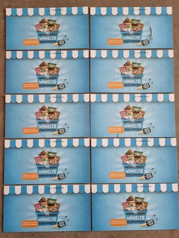 10x, Albert Heijn, MINI'S WINKELTJE, dichte pakjes, Samen! beschikbaar voor biedingen
