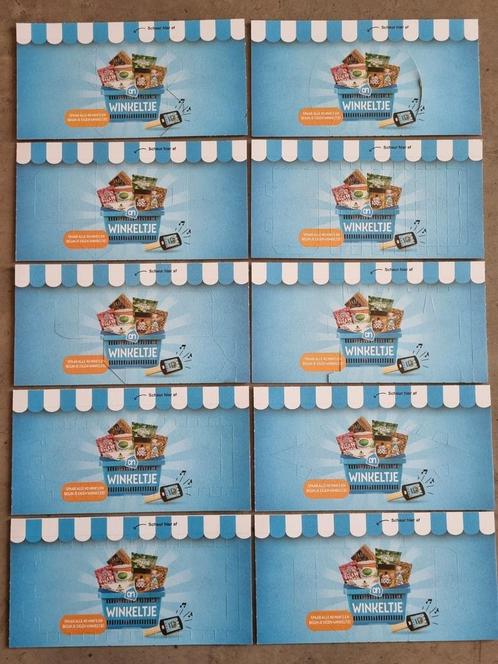 10x, Albert Heijn, MINI'S WINKELTJE, dichte pakjes, Samen!, Verzamelen, Supermarktacties, Albert Heijn, Ophalen of Verzenden