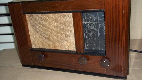 Philips buizen radio 206A, Audio, Tv en Foto, Radio's, Gebruikt, Radio, Ophalen of Verzenden