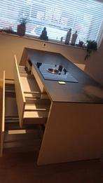 Zeer nette Leicht greeploos witte keuken incl.apparatuur!!!!, Wit, Overige typen, Ophalen of Verzenden, Zo goed als nieuw