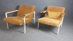 Martin Visser fauteuils, Huis en Inrichting, Fauteuils, Metaal, 75 tot 100 cm, Gebruikt, 75 tot 100 cm