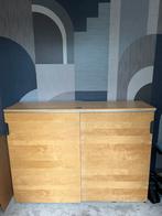 IKEA Galant kast massief hout, Ophalen, Gebruikt, 100 tot 150 cm, Eikenhout
