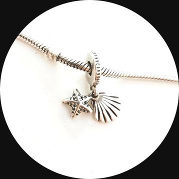 Pandora Zeester Schelp 792076CZF / zirkonia  beschikbaar voor biedingen