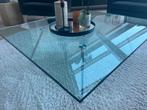 Salontafel Maupertuus 120x100x35 cm glas, Ophalen, 100 tot 150 cm, 50 tot 100 cm, Minder dan 50 cm