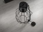 Industriële Hanglamp Zwart Metaal, Huis en Inrichting, Ophalen, Zo goed als nieuw, Metaal, Minder dan 50 cm
