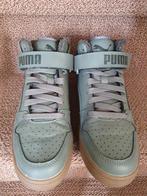 Mooie PUMA sneakers MAAT 38,5 grijs/groen, Ophalen of Verzenden, Zo goed als nieuw, Jongen of Meisje, Sportschoenen