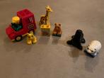 Duplo dierentuin dieren met verzorger., Kinderen en Baby's, Speelgoed | Duplo en Lego, Ophalen of Verzenden, Gebruikt, Losse stenen