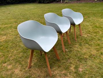 kuip stoelen blauw/grijs beschikbaar voor biedingen