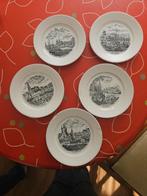 Vintage Hollandse Bordjes - Set van 5, Antiek en Kunst, Antiek | Servies los, Ophalen of Verzenden