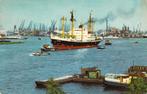 Amsterdam  -  schepen op het IJ  ,  1953           =0037/38=, Ophalen of Verzenden, 1940 tot 1960, Gelopen, Noord-Holland