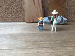 Playmobil: 2 cowboys, Kinderen en Baby's, Speelgoed | Playmobil, Ophalen of Verzenden, Zo goed als nieuw