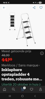 Te koop, Doe-het-zelf en Verbouw, Ladders en Trappen, Ophalen, Zo goed als nieuw, 2 tot 4 meter