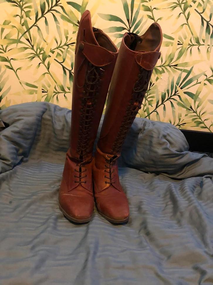 paardrijlaarzen maat 42 XLW, Dieren en Toebehoren, Paardrijkleding, Zo goed als nieuw, Schoeisel, Dressuur, Ophalen of Verzenden