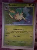 Leafeon Pokémon Kaart, Hobby en Vrije tijd, Verzamelkaartspellen | Pokémon, Ophalen of Verzenden, Gebruikt, Losse kaart
