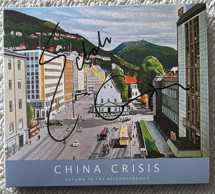 CHINA CRISIS, Autumn in the Neighbourhood. GESIGNEERD, Cd's en Dvd's, Cd's | Pop, Zo goed als nieuw, 2000 tot heden, Verzenden