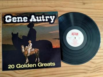 LP   -   Gene Autry   -   20 Golden Greats   -   1985 beschikbaar voor biedingen
