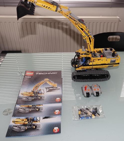 Lego Technic klassieker 8043 Motorized Excavator, Kinderen en Baby's, Speelgoed | Duplo en Lego, Gebruikt, Lego, Complete set