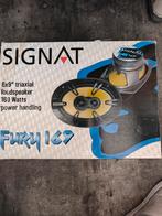 Signat fury hoedenplank speakers., Auto diversen, Ophalen of Verzenden, Zo goed als nieuw
