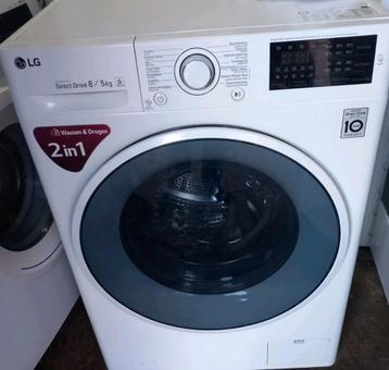 LG DIRECTDRIVE 8KG 2IN1 WAS/DROOGCOMBINATIE INCL.GARANTIE! beschikbaar voor biedingen