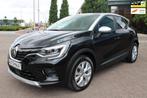 Renault Captur 1.3 TCE Black Edition TREKHAAK Navigatie, Gebruikt, Zwart, Leder en Stof, Zwart