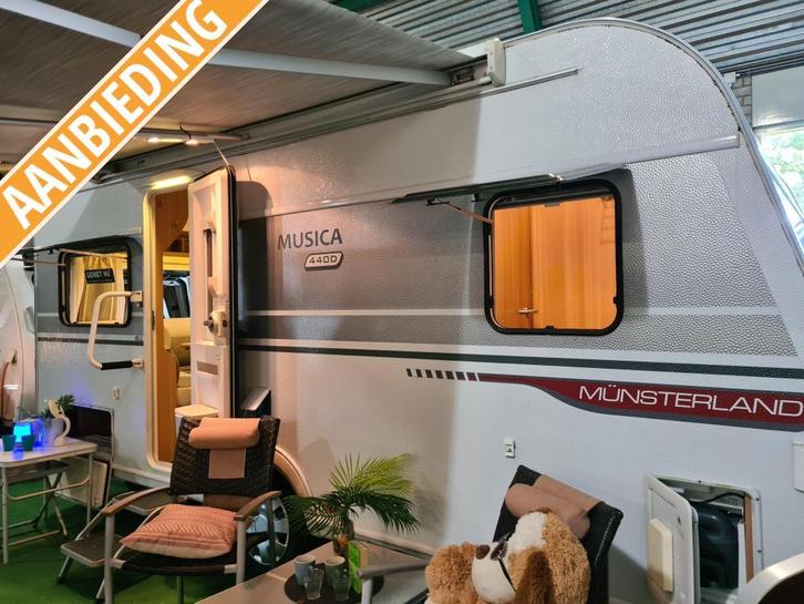 LMC MUSICA 440D / 2018 / VOL OPTIES !!, Caravans en Kamperen, Caravans, Bedrijf, 1000 - 1250 kg, Rondzit, LMC en Münsterland, Frans bed