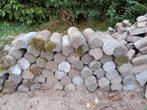 Palissade paaltjes, ruim 60 stuks, Ophalen, Gebruikt, Beton, Overige typen