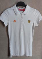 Dames Poloshirt Ferrari Formule 1  wit Xs, Ophalen of Verzenden, Zo goed als nieuw