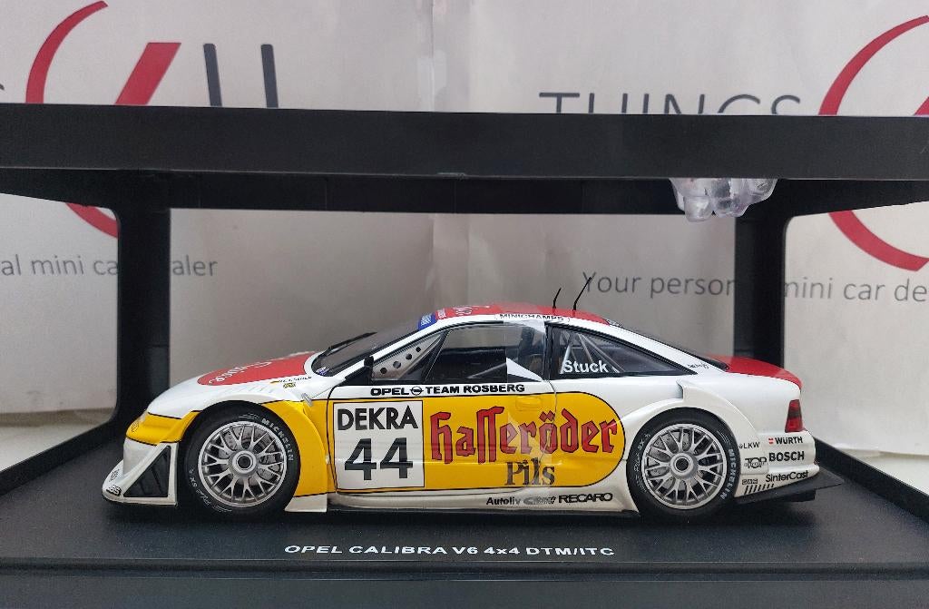 WERK83 1:18 Opel Calibra V6 44 #44 Hans-Joachim Stuck, Hobby en Vrije tijd, Modelauto's | 1:18, Ophalen of Verzenden, Nieuw, Auto