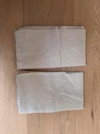 H&M Home 2 kussenslopen kussenhoezen linnen beige, Ophalen of Verzenden, Zo goed als nieuw, Beige, Vierkant