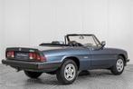 Alfa Romeo Spider 1.6 (bj 1989), Gebruikt, 4 cilinders, Cabriolet, Blauw