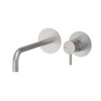 Xenz inbouw wastafelkraan RVS - DU5404-52, Ophalen of Verzenden, Nieuw, Rvs, Kraan