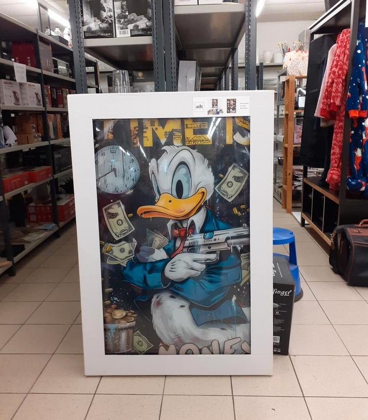 Glas schilderij 80x120 cm, Huis en Inrichting, Woonaccessoires | Schilderijen, Tekeningen en Foto's, Nieuw, Schilderij, Ophalen