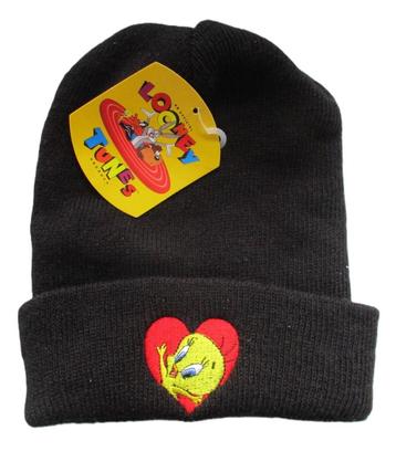 TWEETY BEANIE HART vintage black beschikbaar voor biedingen