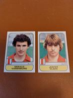 panini voetbal 82 vanenburg en olsen rookie 1981-1982 ajax, Ophalen of Verzenden, Zo goed als nieuw, Ajax, Poster, Plaatje of Sticker