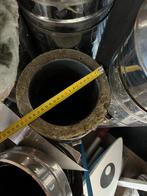 Rookkanaal RVS - Diverse lengtes, Doe-het-zelf en Verbouw, Buizen en Afvoer, Gebruikt, 2 tot 4 meter, Ophalen of Verzenden, Rvs