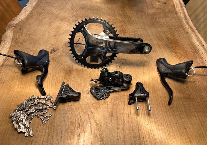 Campagnolo Ekar 1 x 13 speed groepset Shamal wielset, Fietsen en Brommers, Fietsonderdelen, Nieuw, Racefiets, Crankstel of Pedalen
